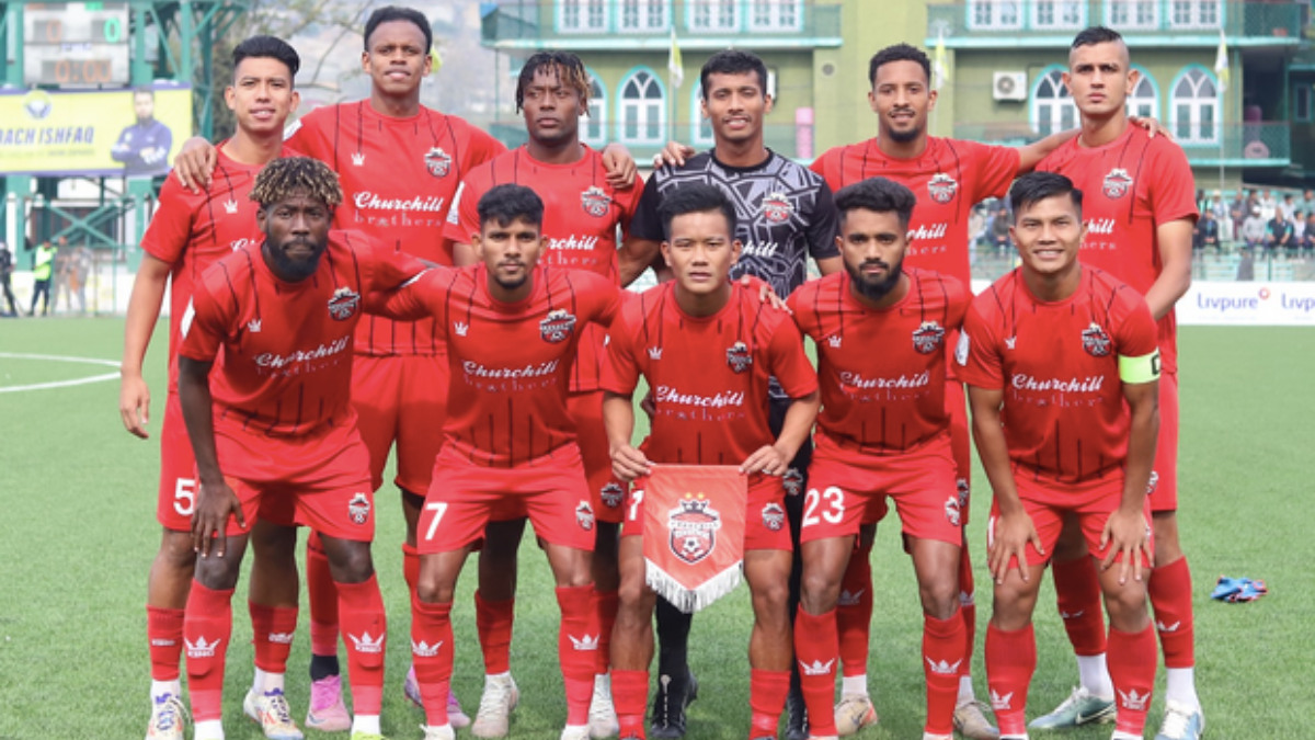 Churchill Brothers FC Goa finished with 40 points from 22 games at the end of the 2024-25 I-League season, one more than the second-placed Inter Kashi. Image credit: Instagram/churchillbrothersfcgoa Churchill Brothers FC Goa finished with 40 points from 22 games at the end of the 2024-25 I-League season, one more than the second-placed Inter Kashi. Image credit: Instagram/churchillbrothersfcgoa