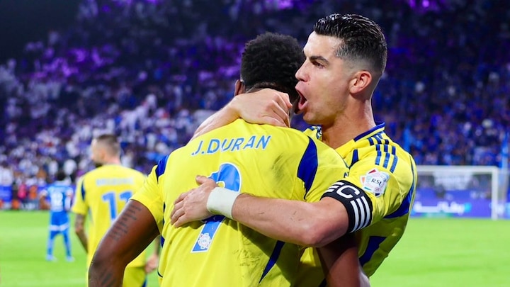Cristiano Ronaldo clinches incredible football goalscoring record with brace for Al-Nassr