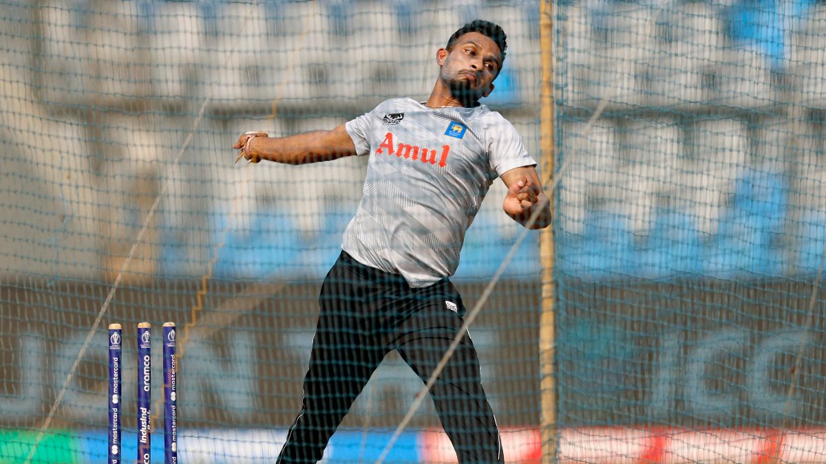 Dasun Shanaka played three matches for Gujarat Titans in 2023. Image: Reuters Dasun Shanaka played three matches for Gujarat Titans in 2023. Image: Reuters