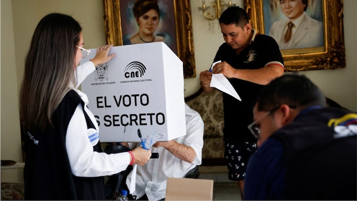 Ecuador votes in knife-edge presidential runoff amid crime surge, economic struggles