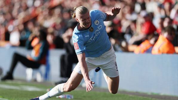 Man City dealt major blow as Erling Haaland is expected to be out for at least two weeks