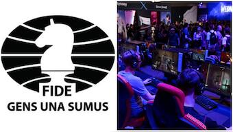 FIDE has so far maintained a neutral stance towards the Esports World Cup, which features chess for the first time this year. Image credit: FIDE/Reuters