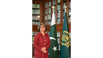 Pakistani Foreign Secretary Amna Baloch is on a visit to Dhaka to hold talks with her Bangladesh counterpart Md Jashimuddin on April 17, 2025. (Photo: Ministry of Foreign Affairs, Pakistan) 
