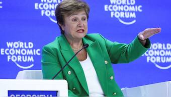 FILE PHOTO: Kristalina Georgieva, Managing Director of the International Monetary Fund (IMF), attends the 55th annual World Economic Forum (WEF) meeting in Davos, Switzerland, January 24, 2025. (Photo: Reuters) 