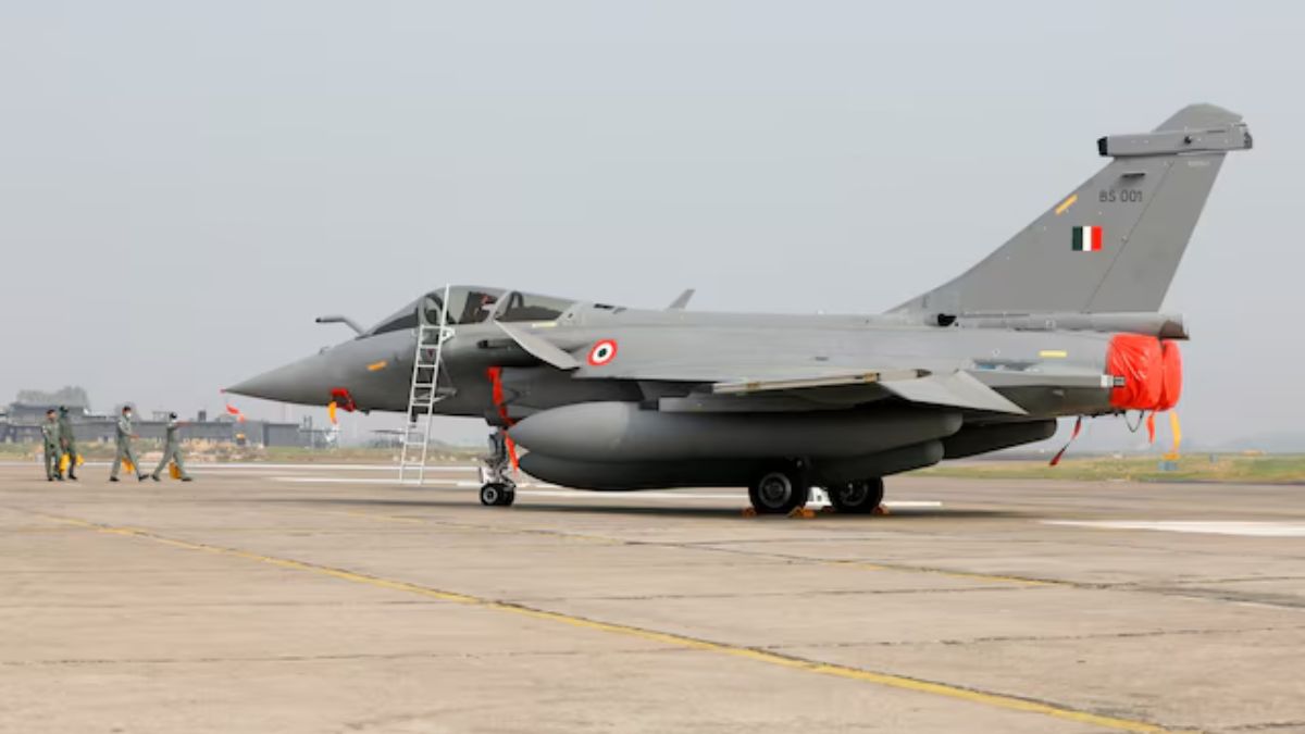 Rafale fighter jet is seen parked on the tarmac during its induction ceremony at an air force station in Ambala, India, September 10, 2020. File Image/Reuters Rafale fighter jet is seen parked on the tarmac during its induction ceremony at an air force station in Ambala, India, September 10, 2020. File Image/Reuters
