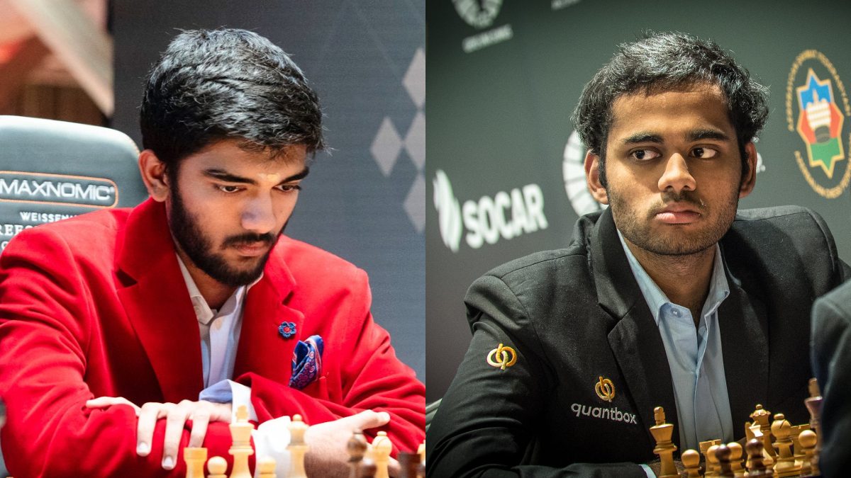 While Gukesh suffered a horrific Day 1 in Norway, Erigaisi made a brilliant debut. Images: Gukesh/X/FIDE While Gukesh suffered a horrific Day 1 in Norway, Erigaisi made a brilliant debut. Images: Gukesh/X/FIDE