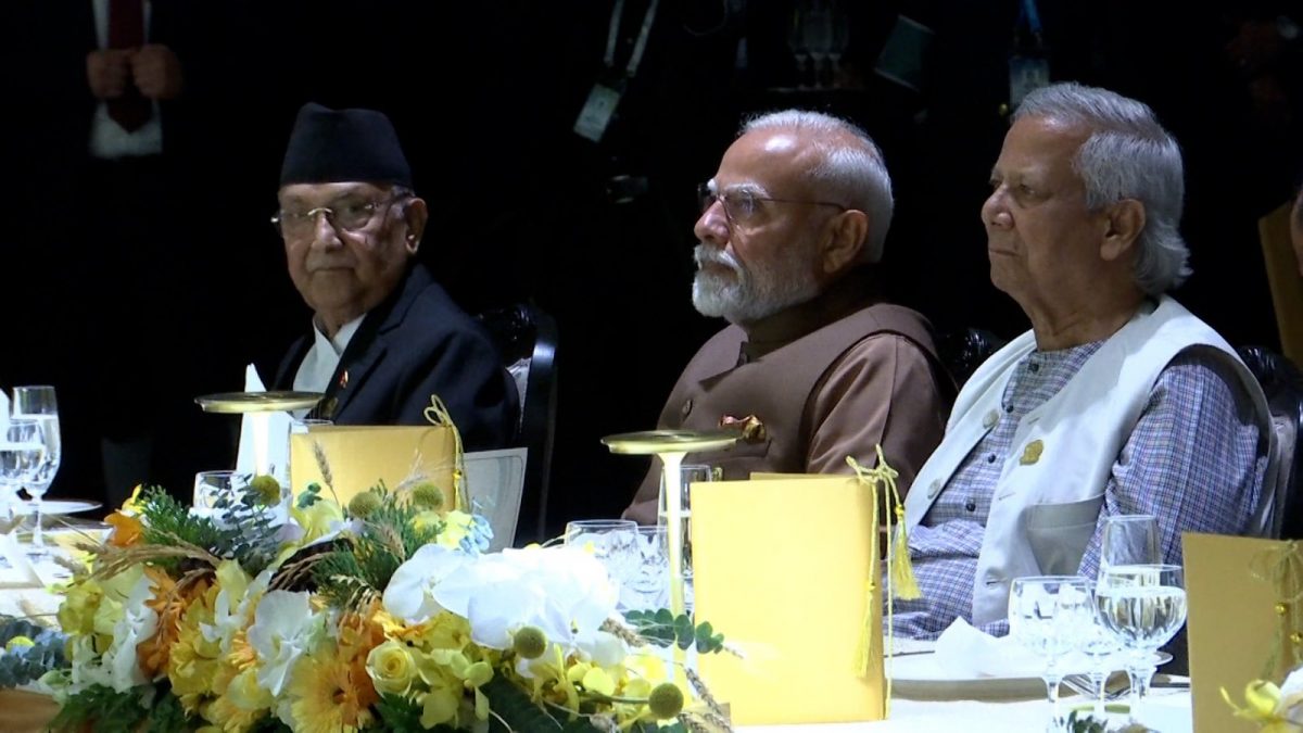 Bimstec: Bangladesh CA office shares screengrab of Yunus sitting next to PM Modi, bilateral meeting likely Bimstec: Bangladesh CA office shares screengrab of Yunus sitting next to PM Modi, bilateral meeting likely
