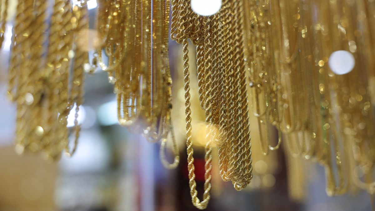 Jewellery is displayed at the Gold Souk market in Dubai, United Arab Emirates, March 14, 2025. File Image/Reuters Jewellery is displayed at the Gold Souk market in Dubai, United Arab Emirates, March 14, 2025. File Image/Reuters