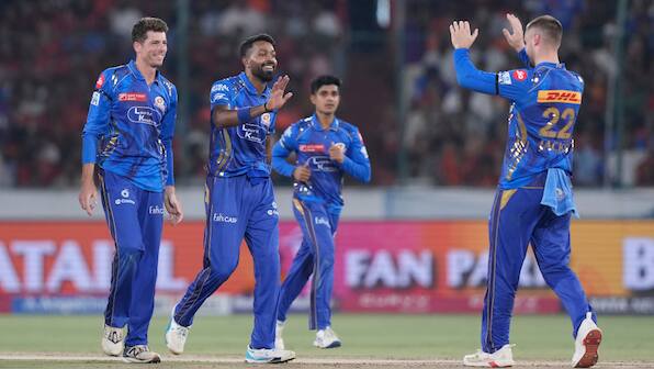 SRH vs MI: Hardik Pandya hails 'complete combination' as Mumbai Indians collect fourth consecutive win