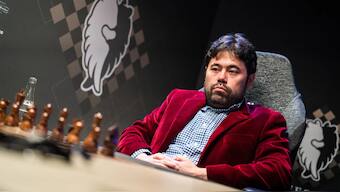 Hikaru Nakamura faces a must-win situation in Game 2  of the blockbuster final against Magnus Carlsen in the Freestyle Chess Tour event in Paris. Image credit: Freestyle Chess