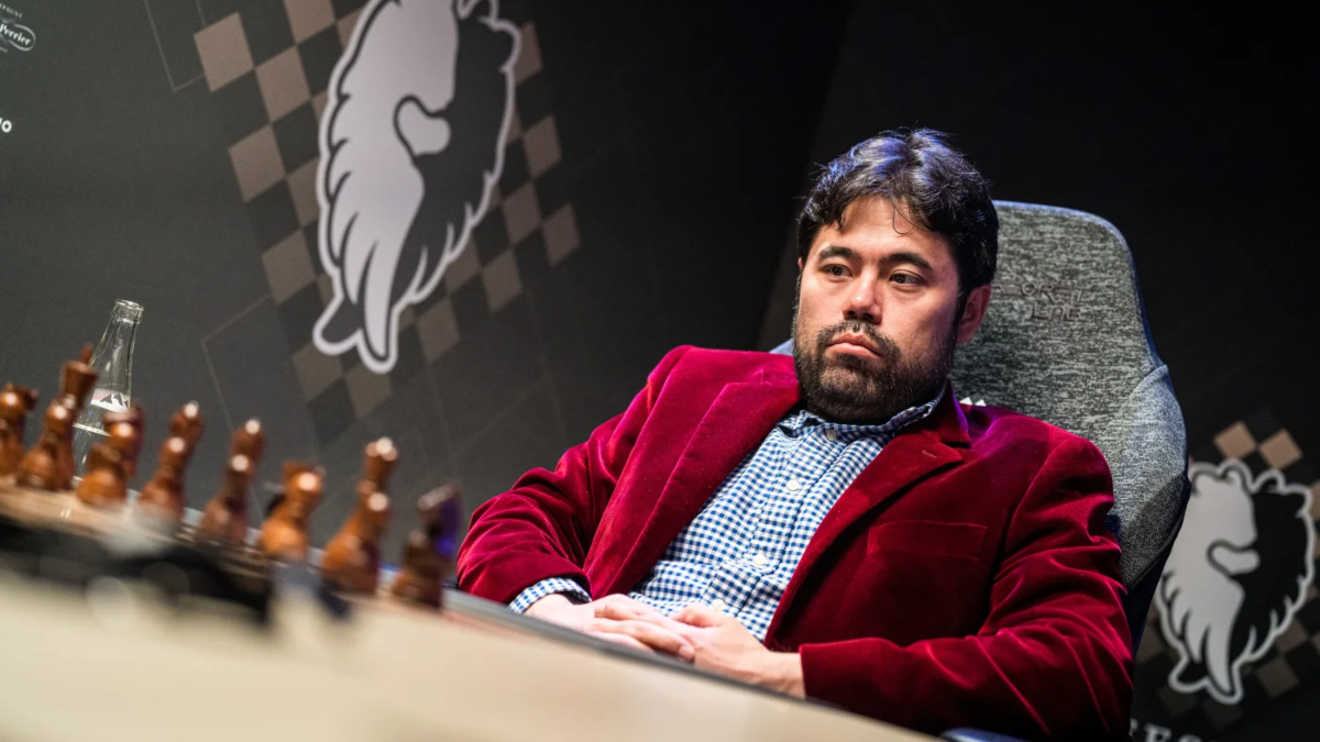 Hikaru Nakamura faces a must-win situation in Game 2 of the blockbuster final against Magnus Carlsen in the Freestyle Chess Tour event in Paris. Image credit: Freestyle Chess Hikaru Nakamura faces a must-win situation in Game 2 of the blockbuster final against Magnus Carlsen in the Freestyle Chess Tour event in Paris. Image credit: Freestyle Chess