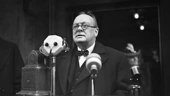 Winston Churchill was one of the greatest leaders of Britain. File image/AP
