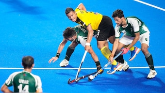 The last time Pakistan hockey team was in India was in 2023 for the Asian Champions Trophy. Image: PTI
