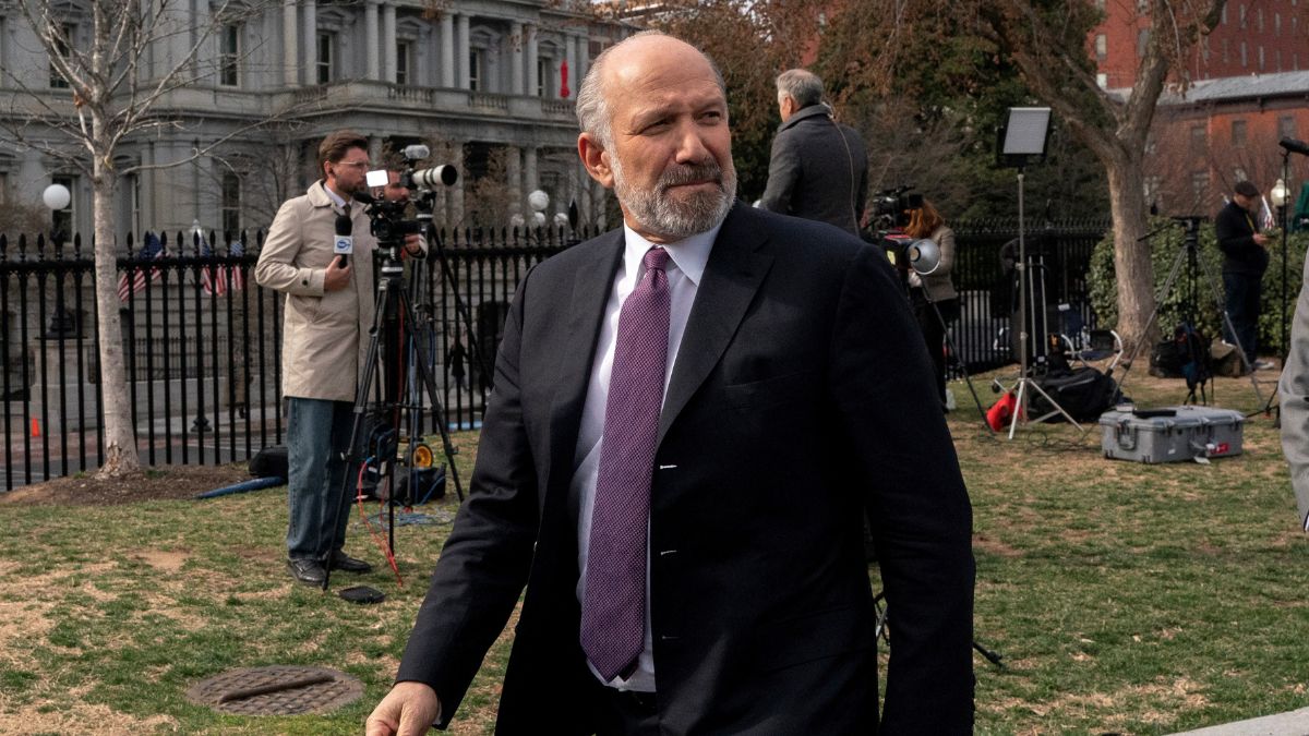 US Commerce Secretary Howard Lutnick walks near the White House in Washington, DC, US, March 13, 2025. File Image/Reuters US Commerce Secretary Howard Lutnick walks near the White House in Washington, DC, US, March 13, 2025. File Image/Reuters