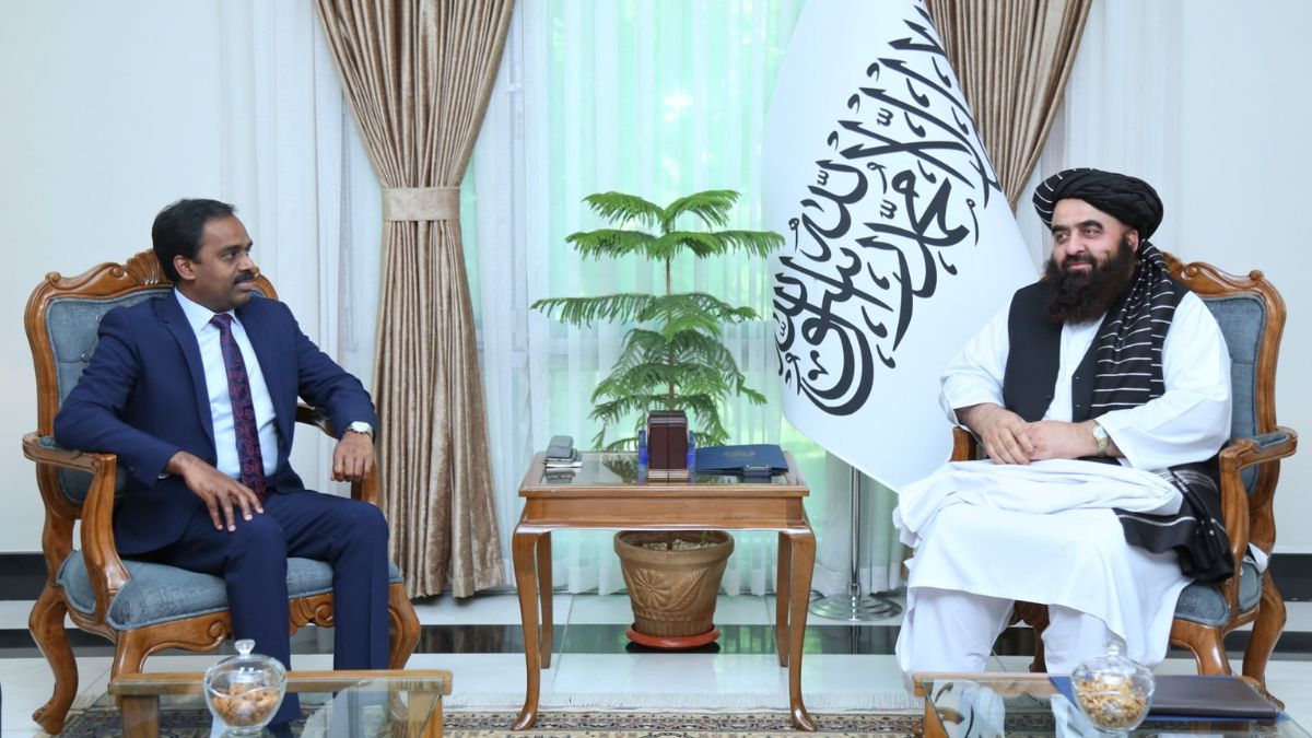 Indian diplomat meets Afghanistan's acting Foreign Minister Muttaqi, discusses trade, visas and more Indian diplomat meets Afghanistan's acting Foreign Minister Muttaqi, discusses trade, visas and more