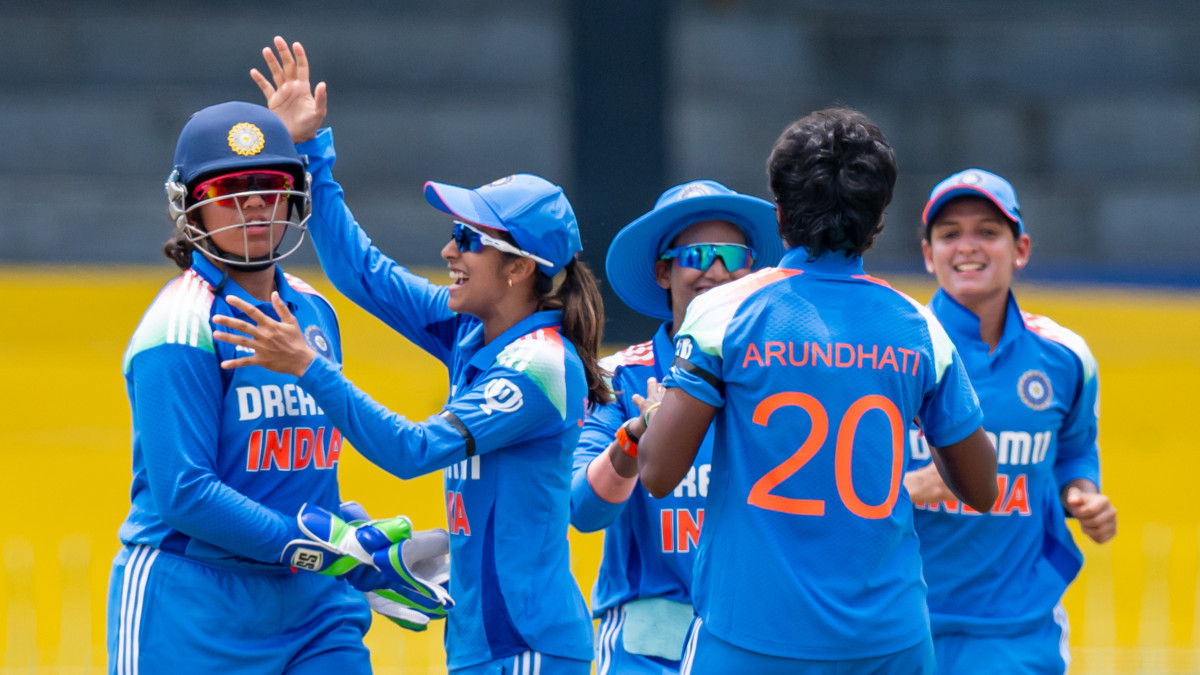 Pahalgam attack: India women's cricket team wears black armbands for opening game of ODI tri-series in Sri Lanka Pahalgam attack: India women's cricket team wears black armbands for opening game of ODI tri-series in Sri Lanka