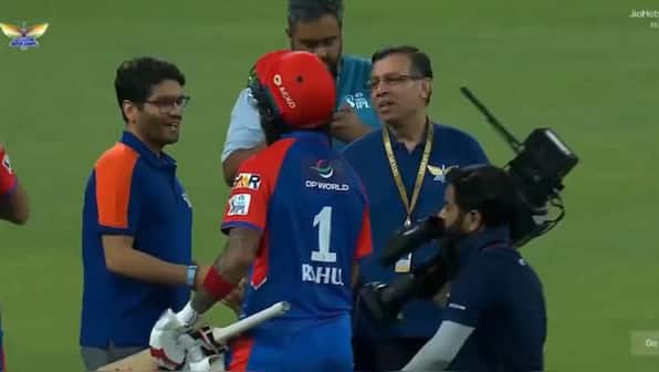 KL Rahul gives cold shoulder to LSG owner Sanjiv Goenka after firing DC to win in Lucknow; watch video
