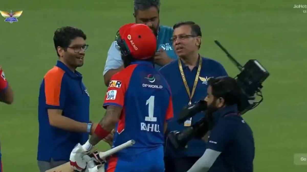 KL Rahul gives cold shoulder to LSG owner Sanjiv Goenka after firing DC to win in Lucknow; watch video KL Rahul gives cold shoulder to LSG owner Sanjiv Goenka after firing DC to win in Lucknow; watch video