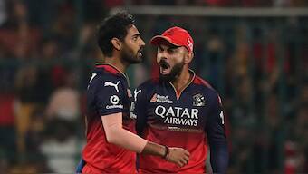 RCB have struggled to beat Mumbai Indians at the Wankhede Stadium for a decade now. Image: Reuters
