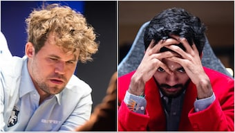 Magnus Carlsen and D Gukesh have had contrasting fortunes so far in the Freestyle Chess Grand Slam Tour. Image credit: Freestyle Chess