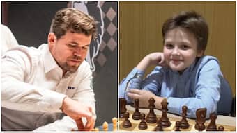 Magnus Carlsen sealed his victory at the Grenke Chess Freestyle Open with a round to spare while 10-year-old Ivan Kukushkin punched above his weight to defeat two International Masters. Image credit: Freestyle Chess/Screengrab of YouTube video by Smiling Pawn