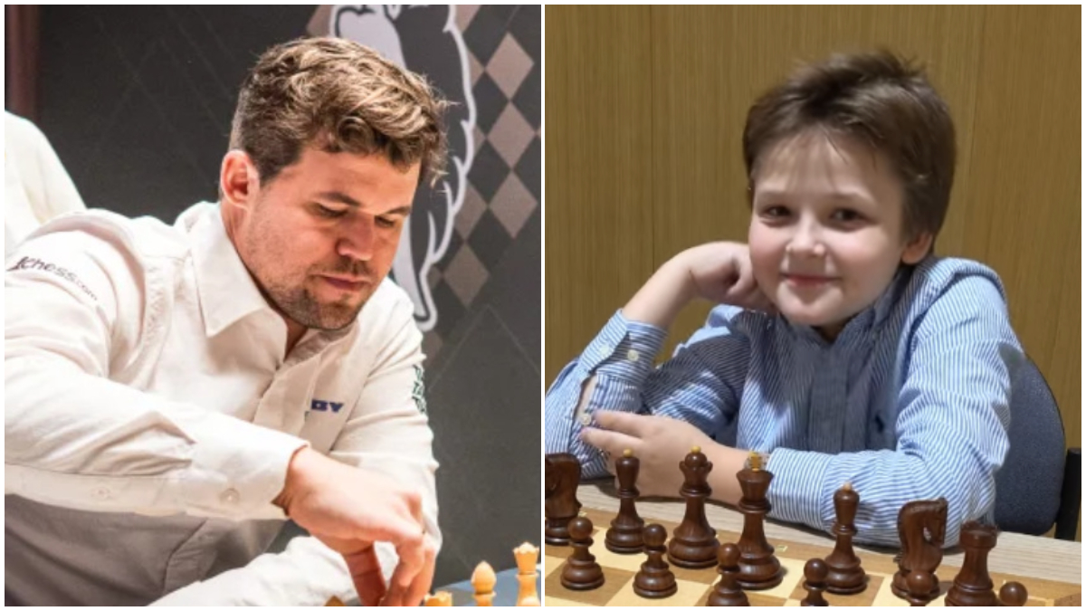 'Everybody can beat Magnus Carlsen... he is not a computer: 10-year-old chess prodigy Ivan Kukushkin 'Everybody can beat Magnus Carlsen... he is not a computer: 10-year-old chess prodigy Ivan Kukushkin