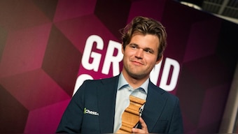 Magnus Carlsen scripts yet another chess world record. Image: Grand Chess Tour

