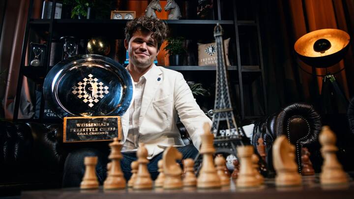 Carlsen wins Paris leg of Freestyle Chess Tour after defeating Hikaru in final; Impressive Arjun finishes fifth