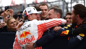 Max Verstappen is tipped to leave Red Bull in 2026. Image: Reuters