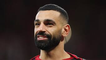 Mohamed Salah is set to stay at Liverpool for 10 years. Image: Reuters
