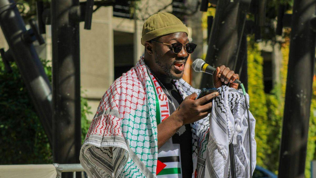 Momodou Taal, a British-Gambian student at Cornell University in New York left the US after being asked by immigration officials to turn himself in. X via The Cornell Daily Sun