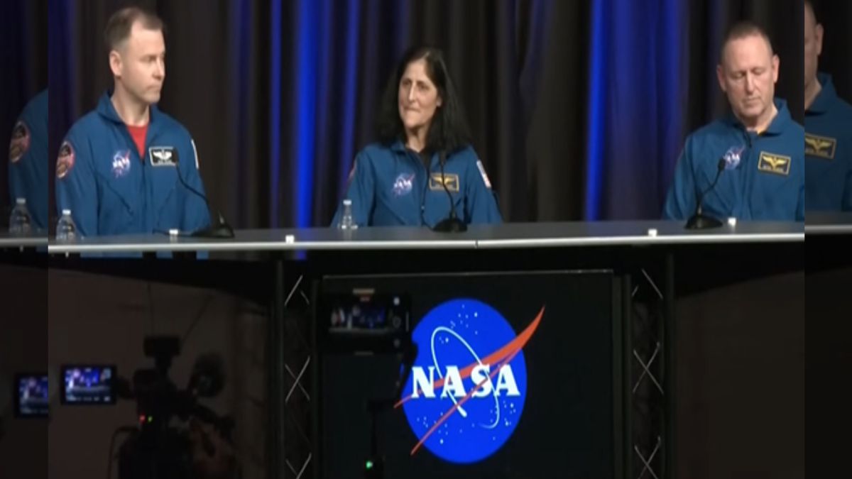 Watch: India is amazing from space, says Nasa astronaut Sunita Williams Watch: India is amazing from space, says Nasa astronaut Sunita Williams