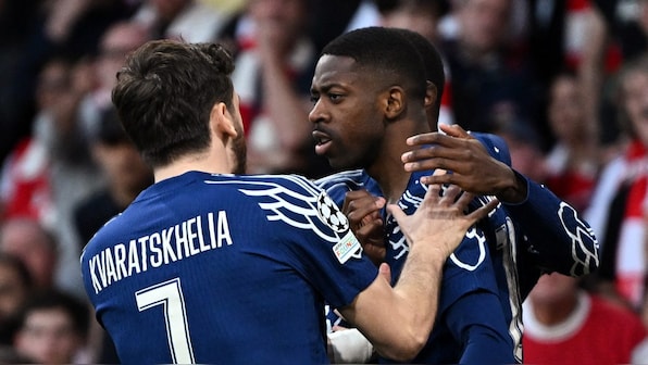PSG stun Arsenal in Champions League semi-final first leg as Paris team swaps glamour for graft