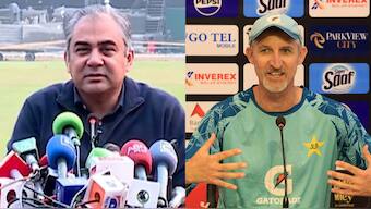 The PCB vs Jason Gillespie dispute has now reached the doors of ICC. Images: PCB/Reuters