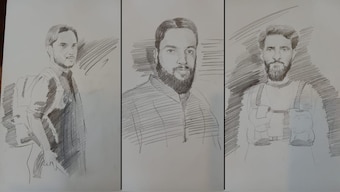 The names of three terrorists suspected to be involved are Asif Fauji, Suleman Shah and Abu Talha.