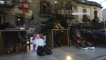 The simple black shoes are among Pope Francis' personal effects that have drawn attention of millions after his death. AP