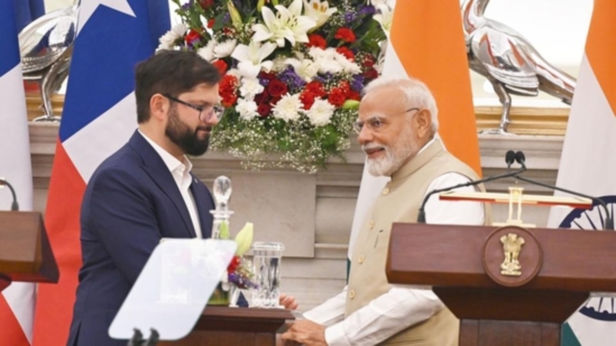 'You can talk to Putin, Trump & Zelenskyy': Chile's Gabriel Boric hails PM Modi as 'a key geopolitical player' 'You can talk to Putin, Trump & Zelenskyy': Chile's Gabriel Boric hails PM Modi as 'a key geopolitical player'