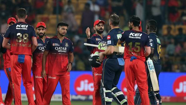 RCB equal unwanted IPL record after crushing defeat to Gujarat Titans at M Chinnaswamy