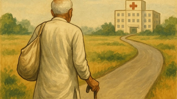 How far is my hospital? In India, it's 15 kms for OPD, 44 kms for admission