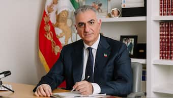 Iran's exiled 'crown prince' Reza Pahlavi. Image courtesy: rezapahlavi.org