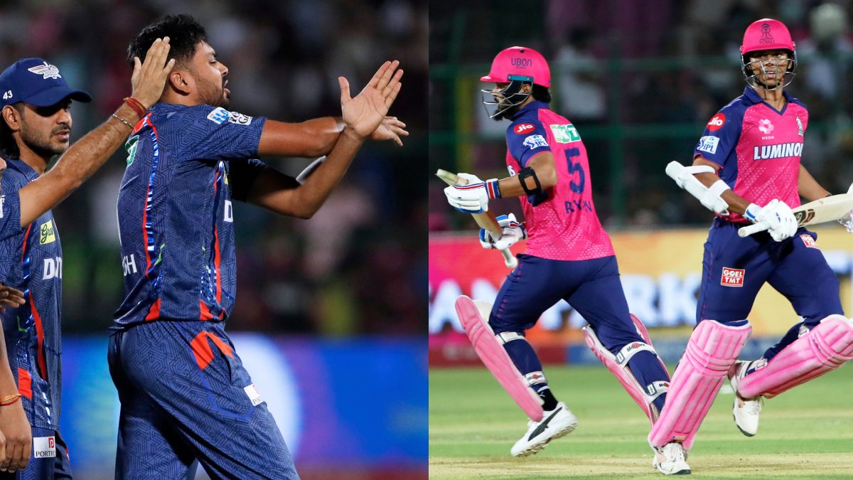 Rajasthan Royals lost to Lucknow Super Giants from a winning position. Images: AP Rajasthan Royals lost to Lucknow Super Giants from a winning position. Images: AP