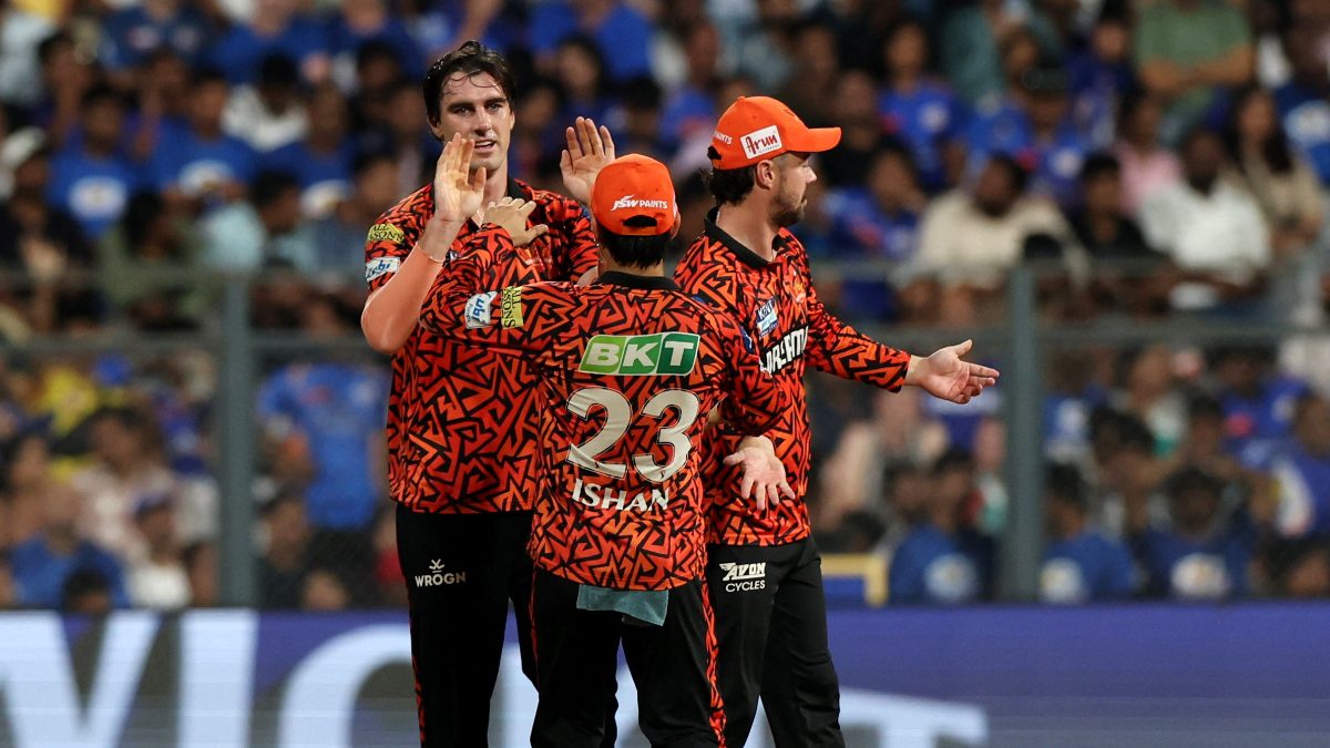 Sunrisers Hyderabad can still reach IPL 2025 playoffs if they pull off RCB types heroics from last season. Image: Reuters
Sunrisers Hyderabad can still reach IPL 2025 playoffs if they pull off RCB types heroics from last season. Image: Reuters