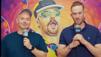 'The Grade Cricketer' podcast is hosted by Australian cricket writers Sam Perry and Ian Higgins. Image credit: Instagram/thegradecricketer