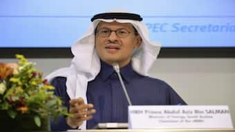 Saudi Arabian Minister of Energy Prince Abdulaziz bin Salman Al-Saud attends the joint news conference after the 7th OPEC (Organization Of Petroleum Exporting Countries) and non-OPEC meeting in Vienna, Austria. AP File