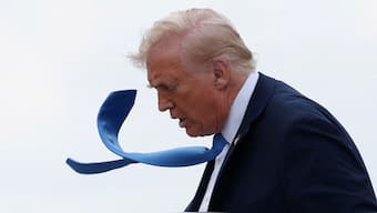 US President Donald Trump's riches have grown in the last year. File Photo/Reuters