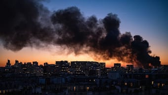 The fire brigade deployed at least 60 fire trucks and 200 firefighters to the scene, while no casualties were reported. Flames lit up the night sky and authorities closed part of the main ring road around Paris to allow access to the burning building for fire-fighting vehicles. AFP