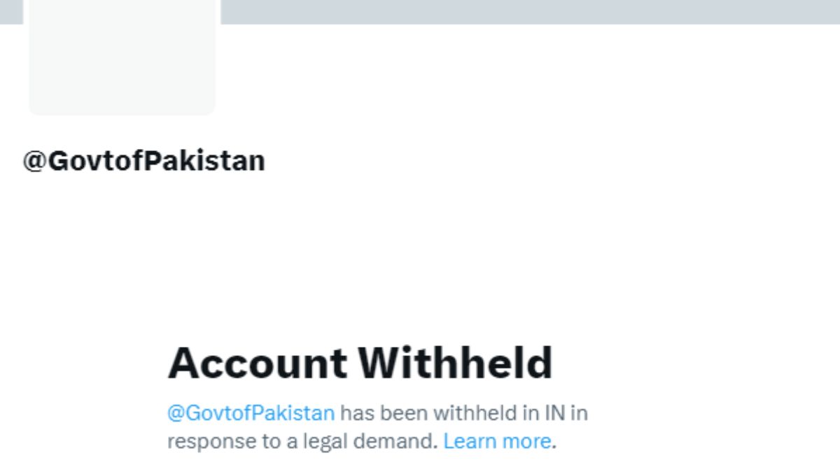 Screengrab from Govt of Pakistan's X account Screengrab from Govt of Pakistan's X account