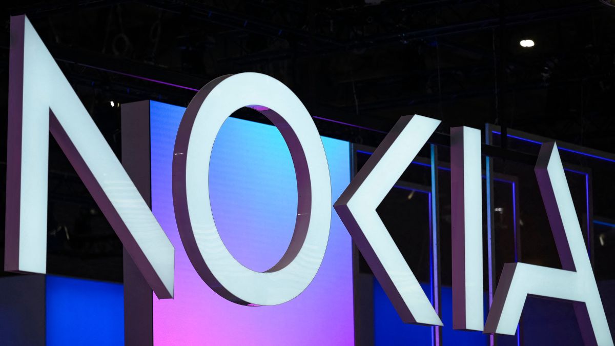 In this file photo taken on March 4, 2025 the logo of Finnish technology company Nokia is pictured at the MWC (Mobile World Congress), the world's biggest mobile fair, in Barcelona. AFP In this file photo taken on March 4, 2025 the logo of Finnish technology company Nokia is pictured at the MWC (Mobile World Congress), the world's biggest mobile fair, in Barcelona. AFP