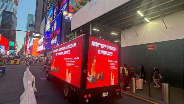 ‘Humanity bleeds in Pahalgam, we demand justice’: A message from New York’s Times Square