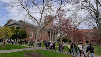 Indian students at Harvard University raised objections to the visit of Pakistani delegates to the campus. Reuters/File Photo
